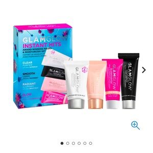 Glam Glow Instant Hits Mask and Moisture Set!